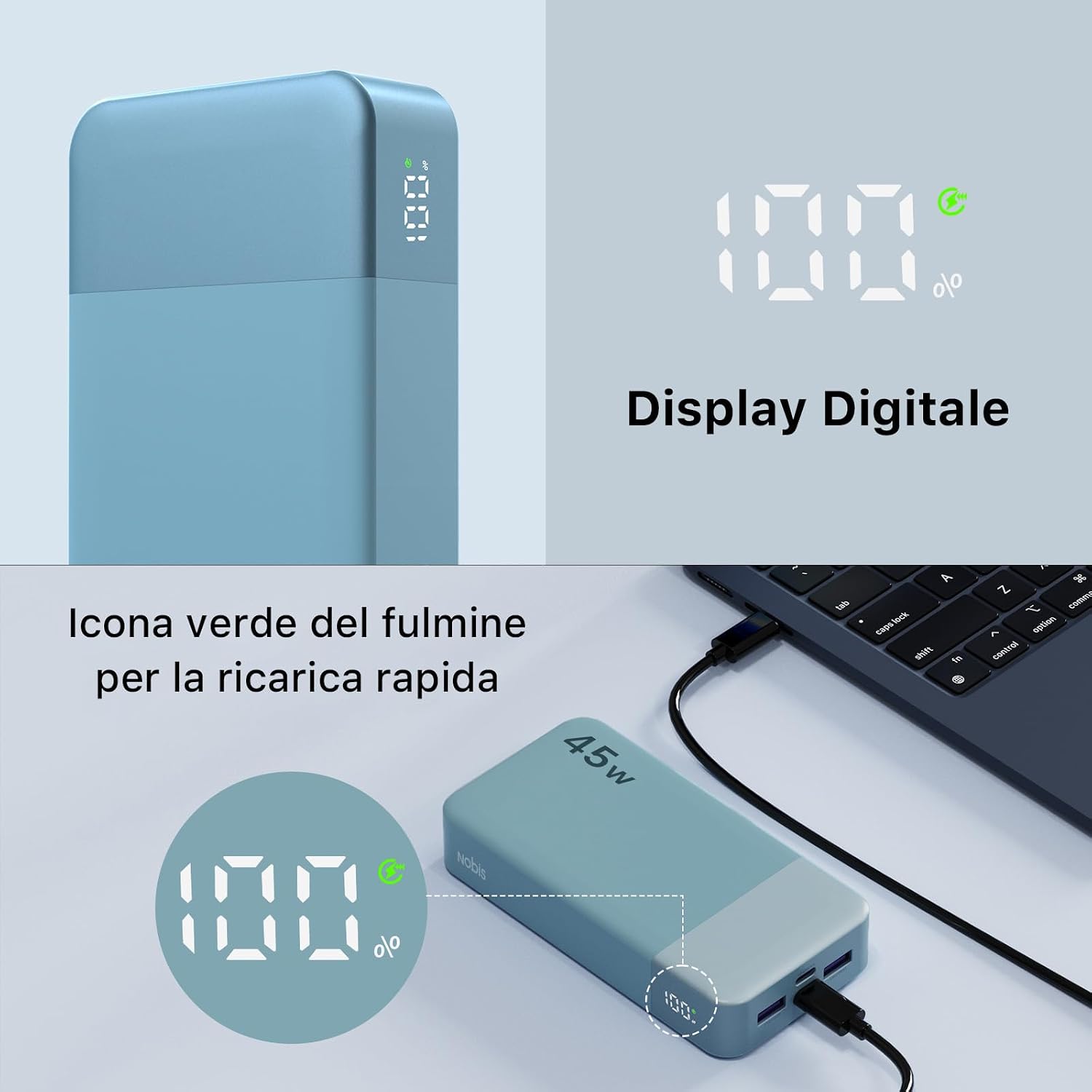 Thumbnail 5 de NOBIS Power Bank 20000mAh 45W
