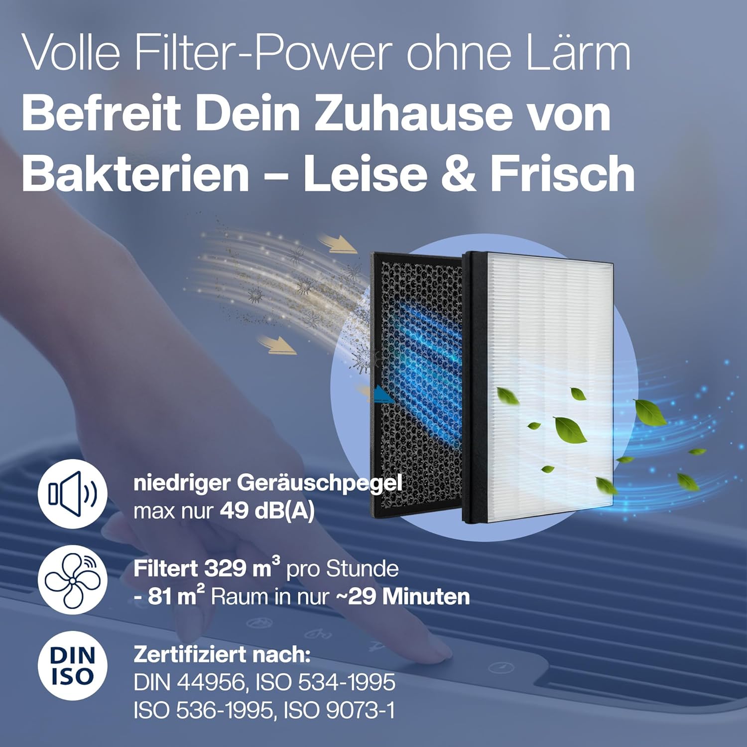 Thumbnail 4 de Philips AC2882/AC2887 Filter-Set 2er (HEPA+Aktivkohle)