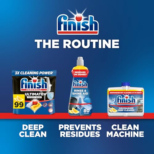 Thumbnail 8 de Finish Ultimate Infinity Shine Dishwasher Tablets, Lemon – 100