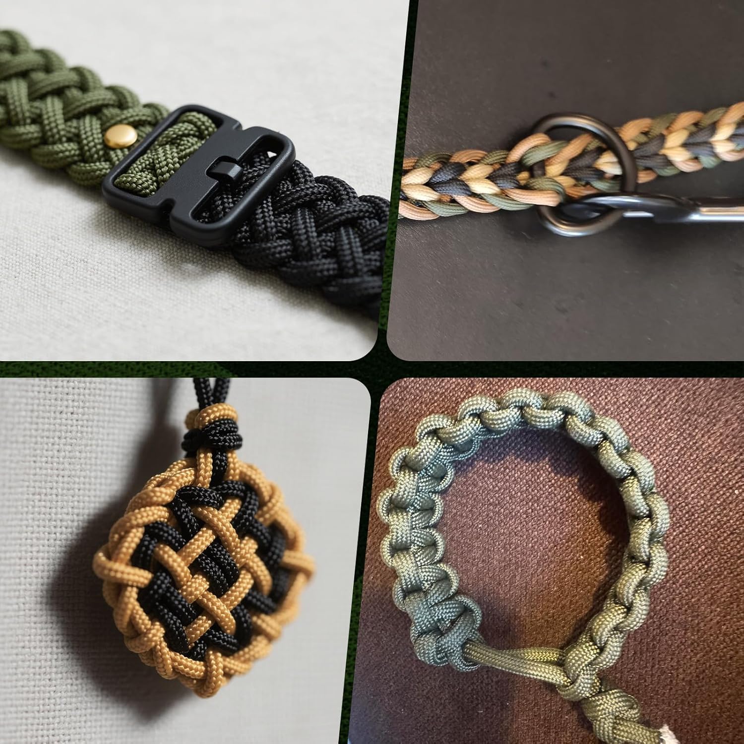 Thumbnail 5 de Cozary Paracord 4mm 98ft set 5 colori