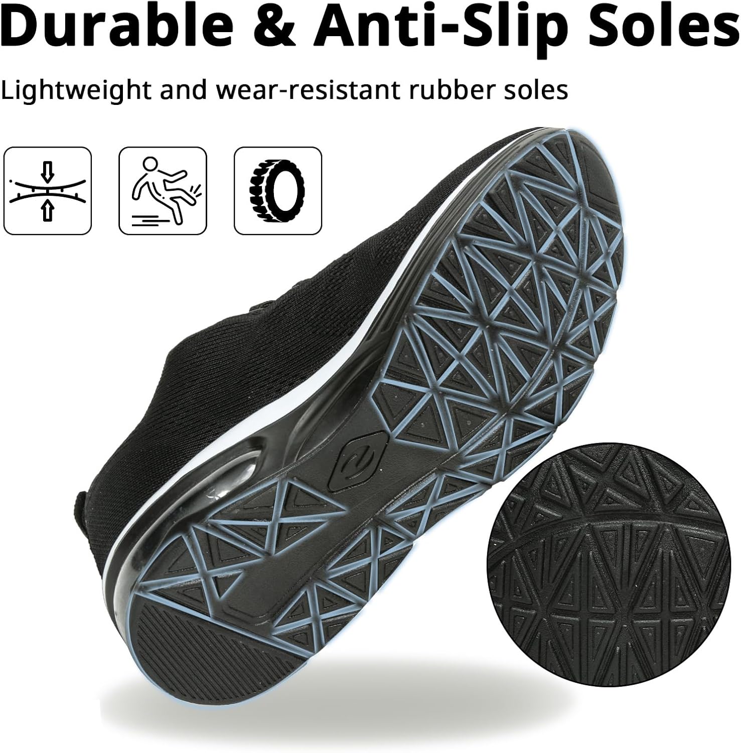 Detalle 2 de Womens Trainers Breathable Running Shoes