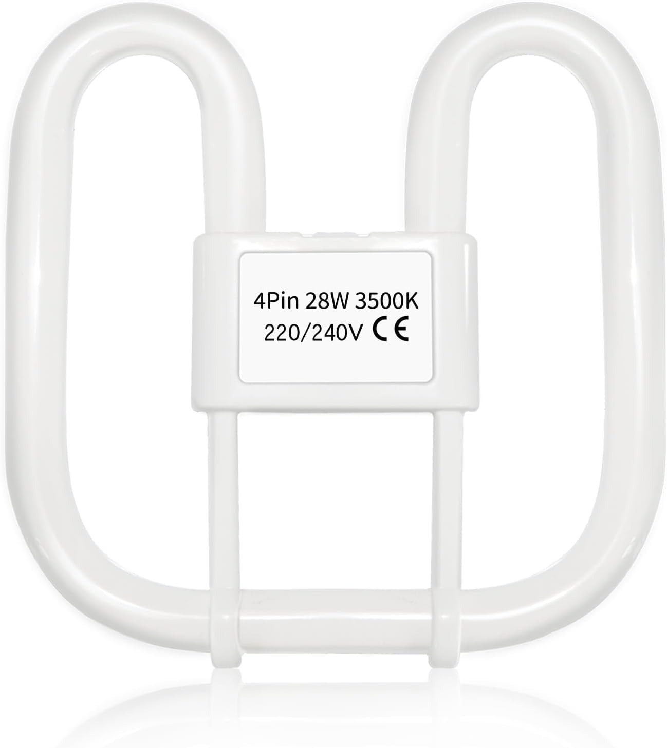Detalle de GR10q 4 Pin 28W CFL Bulb (3500K) – 2000lm, Very Large Size, AC 220V