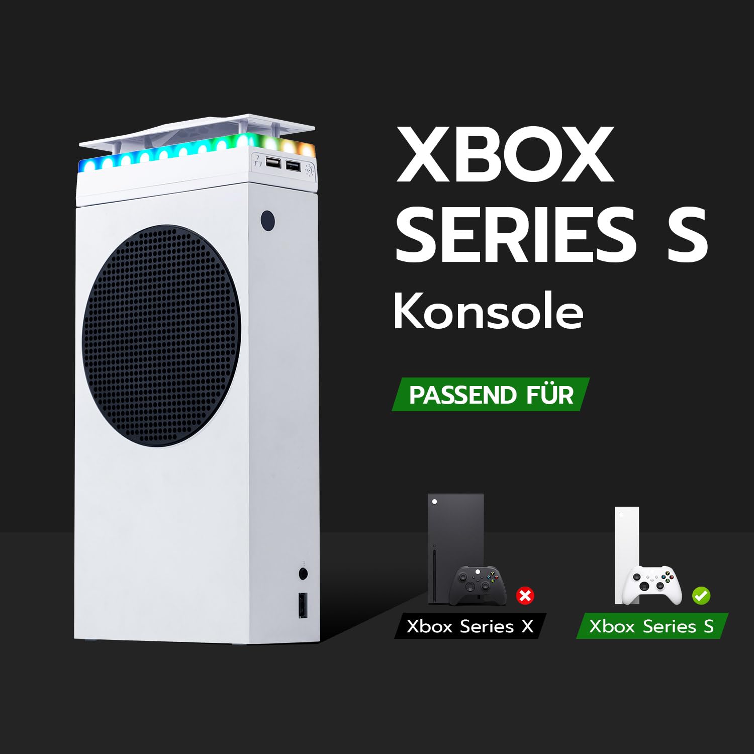Detalle de Mcbazel Xbox Serie S Lüfter 4500 RPM