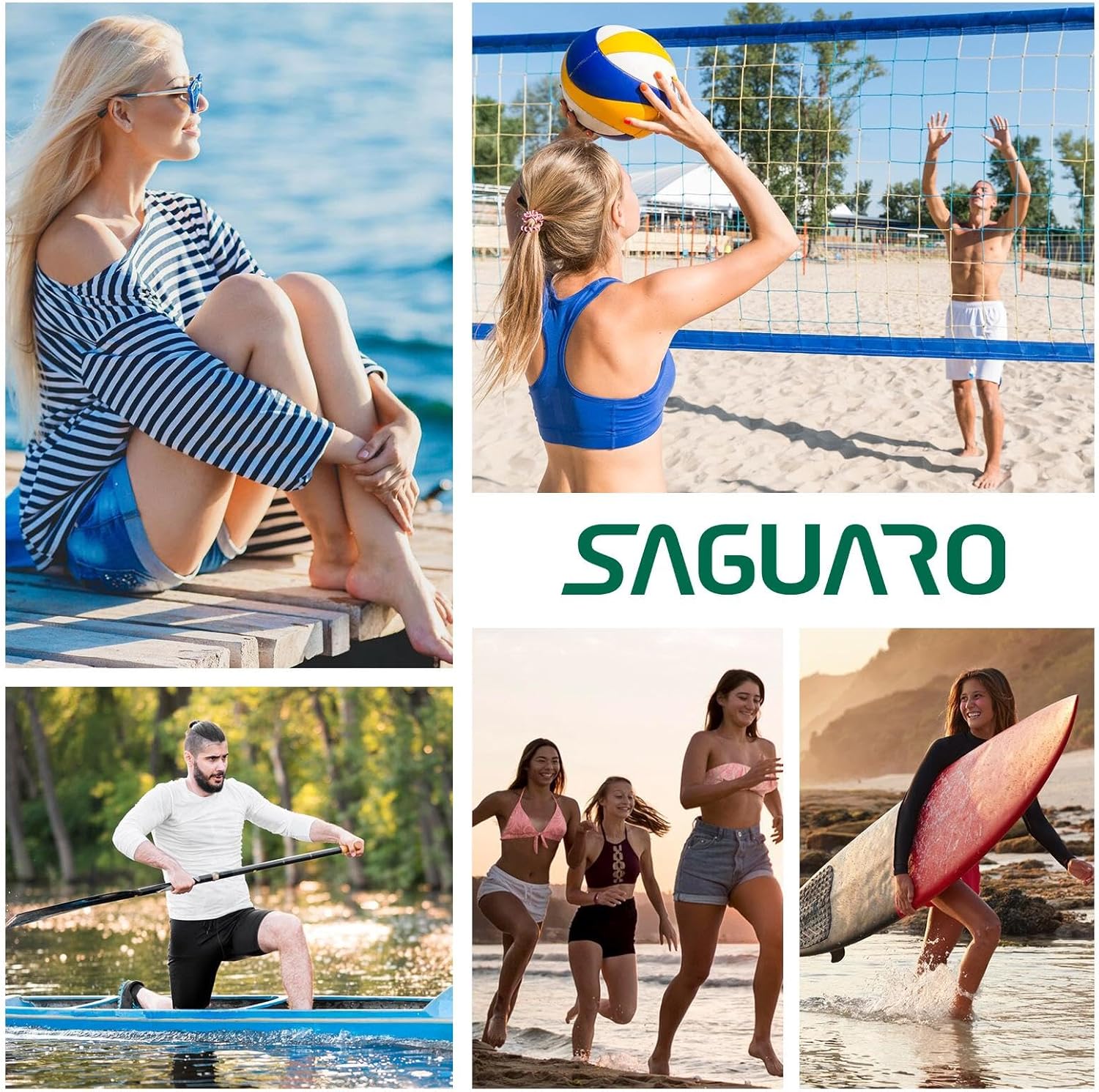 Thumbnail 1 de SAGUARO Chaussures Aquatiques Donna: comfort, grip e versatilità per l’acqua