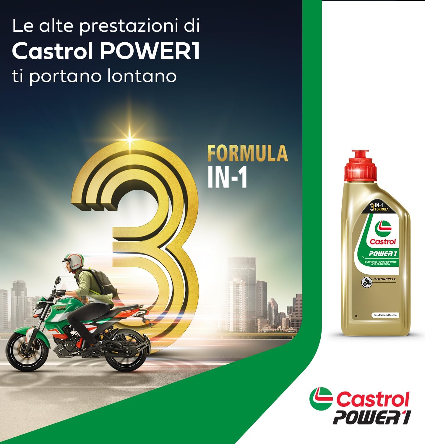 Thumbnail 2 de Castrol POWER1 2T 1L olio 2T 🛢