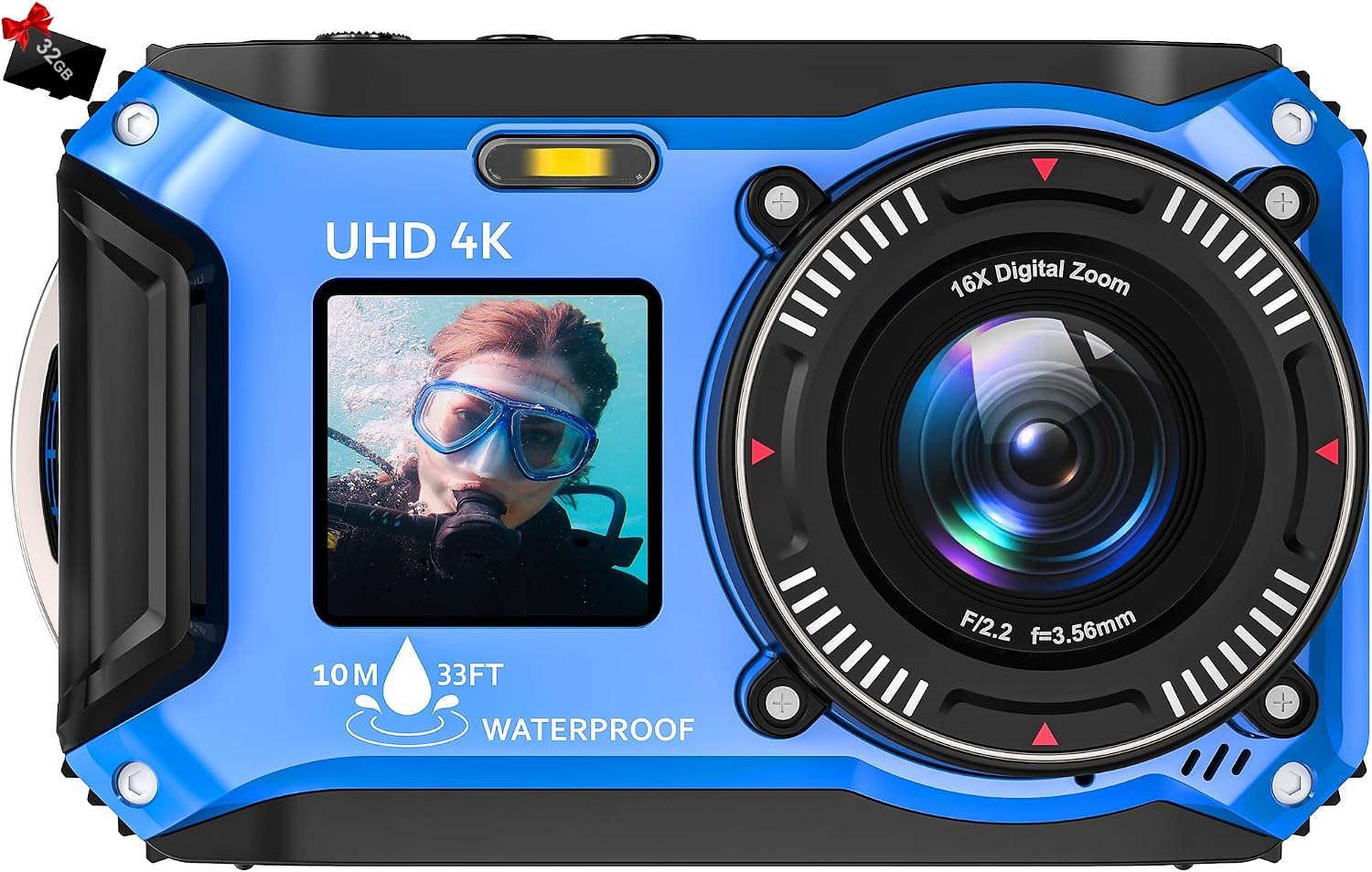 Detalle de Yixinxin Underwater 4K camera 64MP