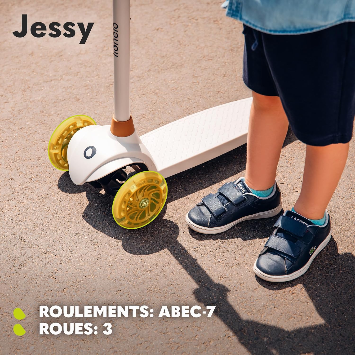 Thumbnail 4 de LIONELO Jessy : Trottinette d'équilibre à 3 roues pour enfants (3 ans à 50 kg) – Brown