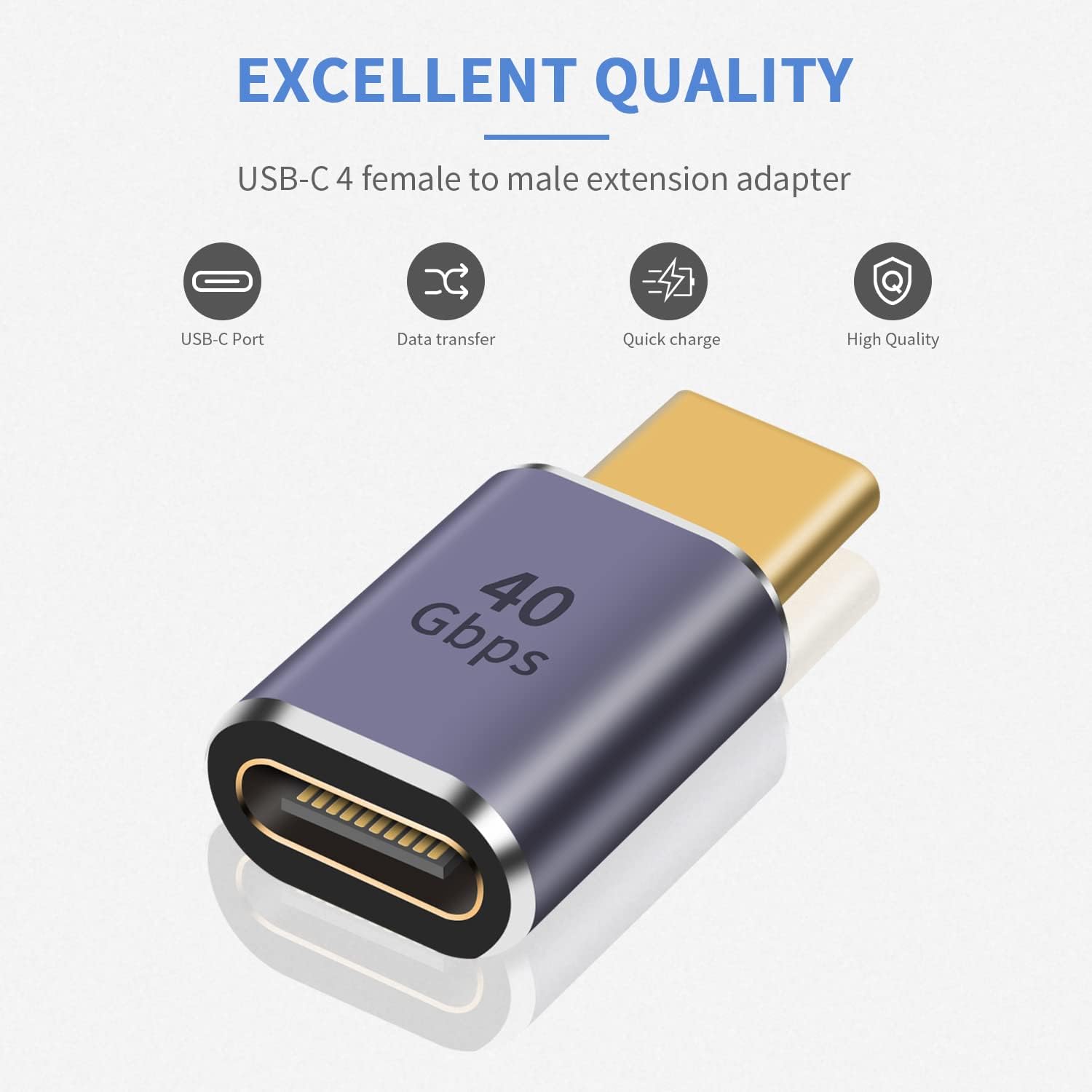 Thumbnail 5 de Duttek USB‑Typ‑C Adapter 40 Gbit/s 🔌