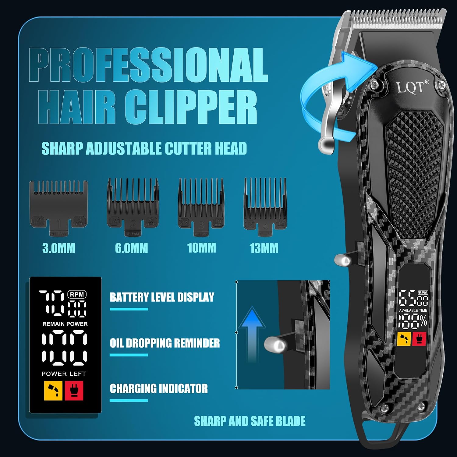 Detalle de LQT Hair Clippers