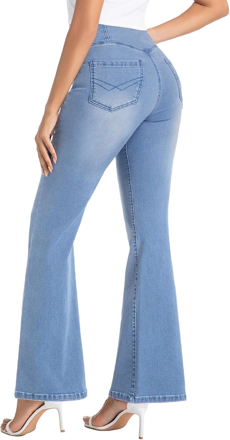 Detalle 2 de VX VONXURY Pull On Flare Jeans
