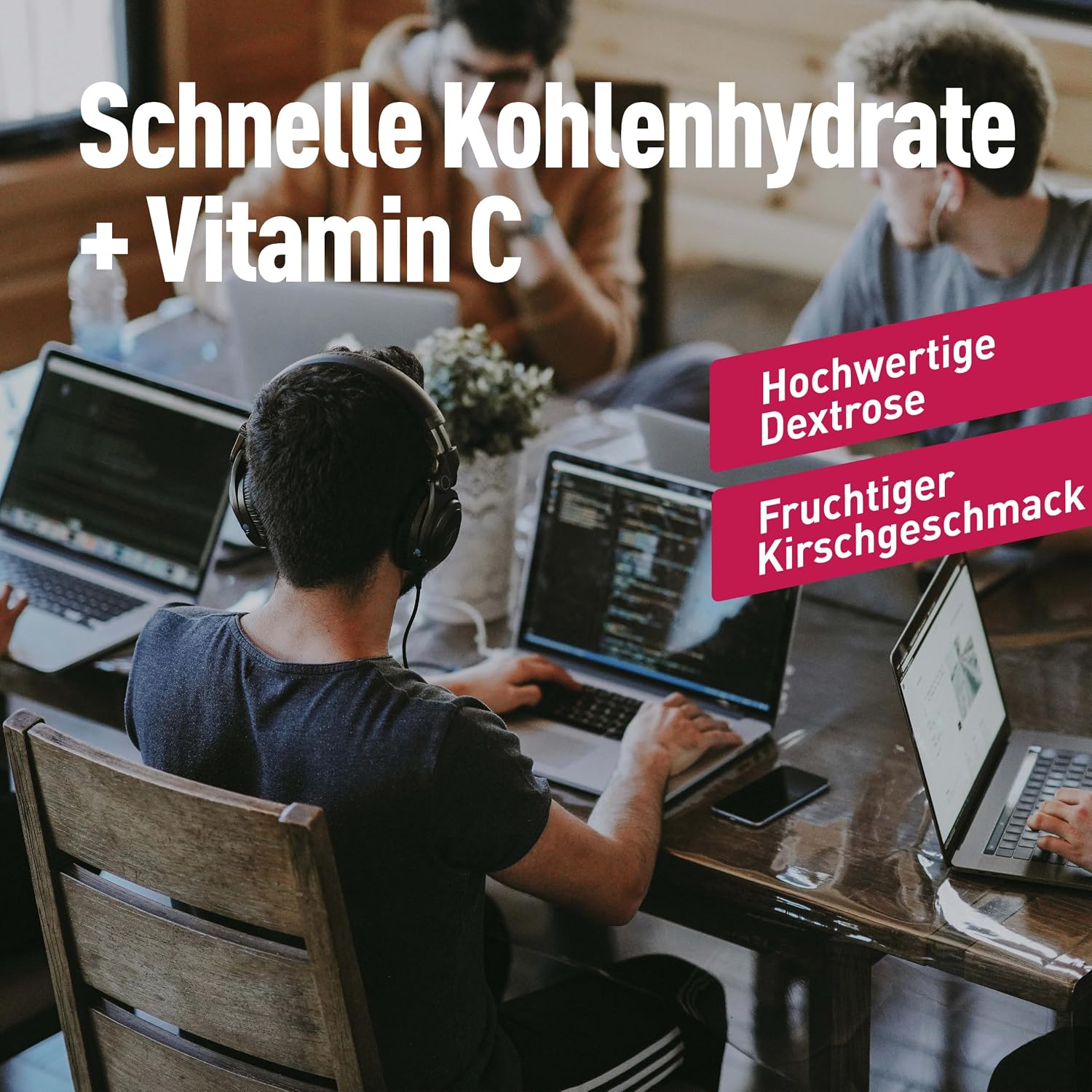 Thumbnail 1 de Dextro Energy Minis Kirsche + Vitaminc C – 12x50g Traubenzucker mit Vitamin C