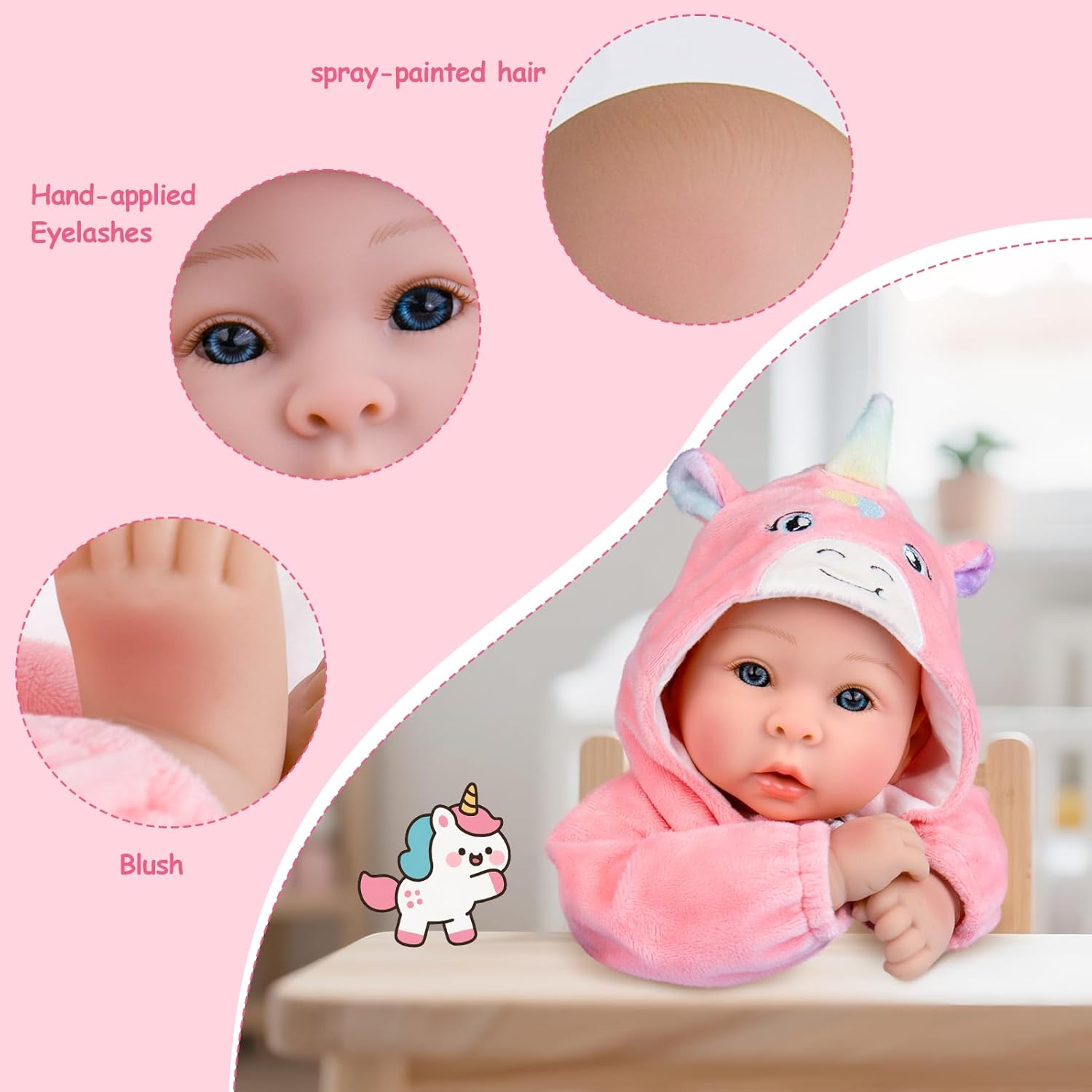 Thumbnail 4 de Aori 17-inch Realistic Doll