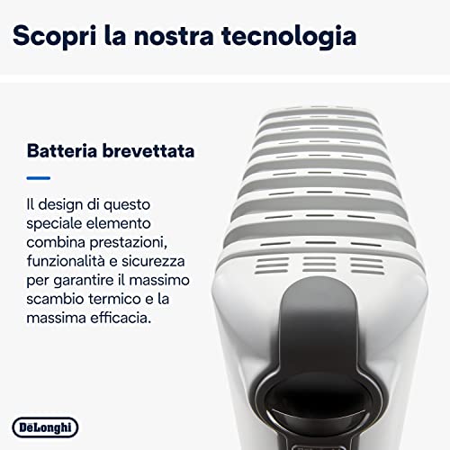 Thumbnail 6 de De'Longhi TRRS0920 Radiatore ad Olio Elettrico 9 Elementi – Calore prolungato e gestione semplice