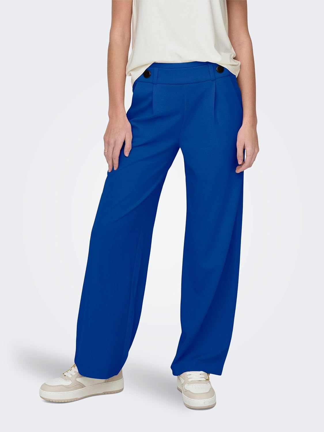 Thumbnail 1 de JdY Damen Marlene Hose „GEGGO“ – weite Jersey-Schlupfhose mit Wide-Leg & Taschen