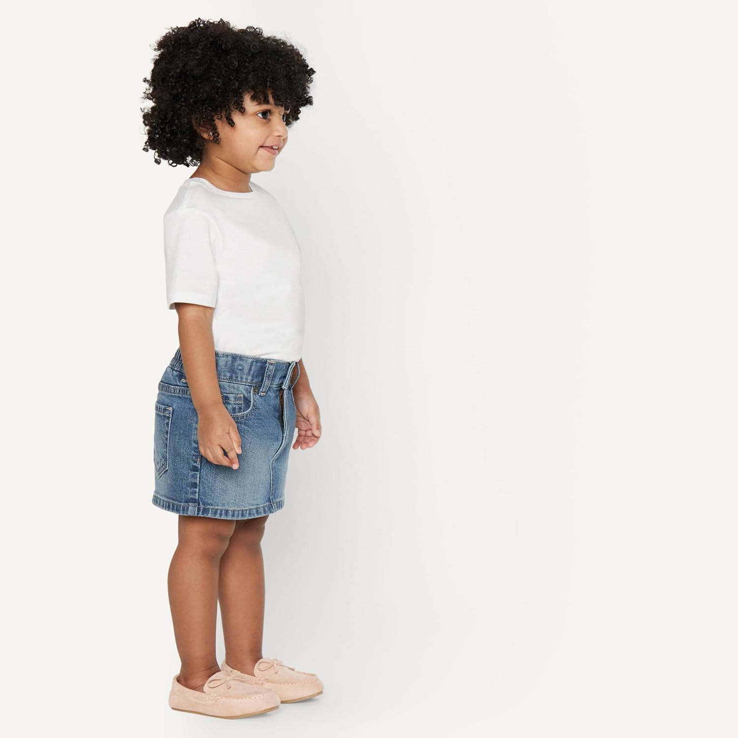 Thumbnail 1 de Amazon Essentials Mädchen Regular-Fit-Jeans-Skort mit mittlerem Stretchanteil