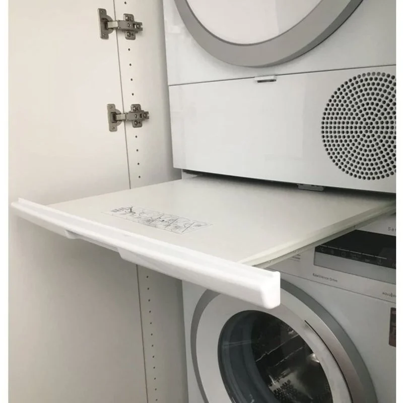 Detalle 1 de Bosch WTZ27400: Kit de apilado para lavadora de 60 cm en blanco