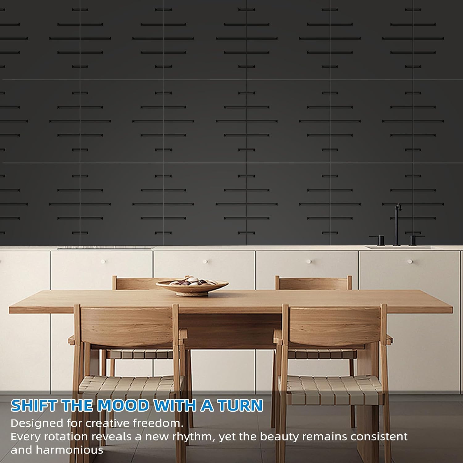 Thumbnail 3 de Clulutic 01 Arcadian Vortex Acoustic Wall Panels, 6-Pack Decorative Sound-Absorbing Art
