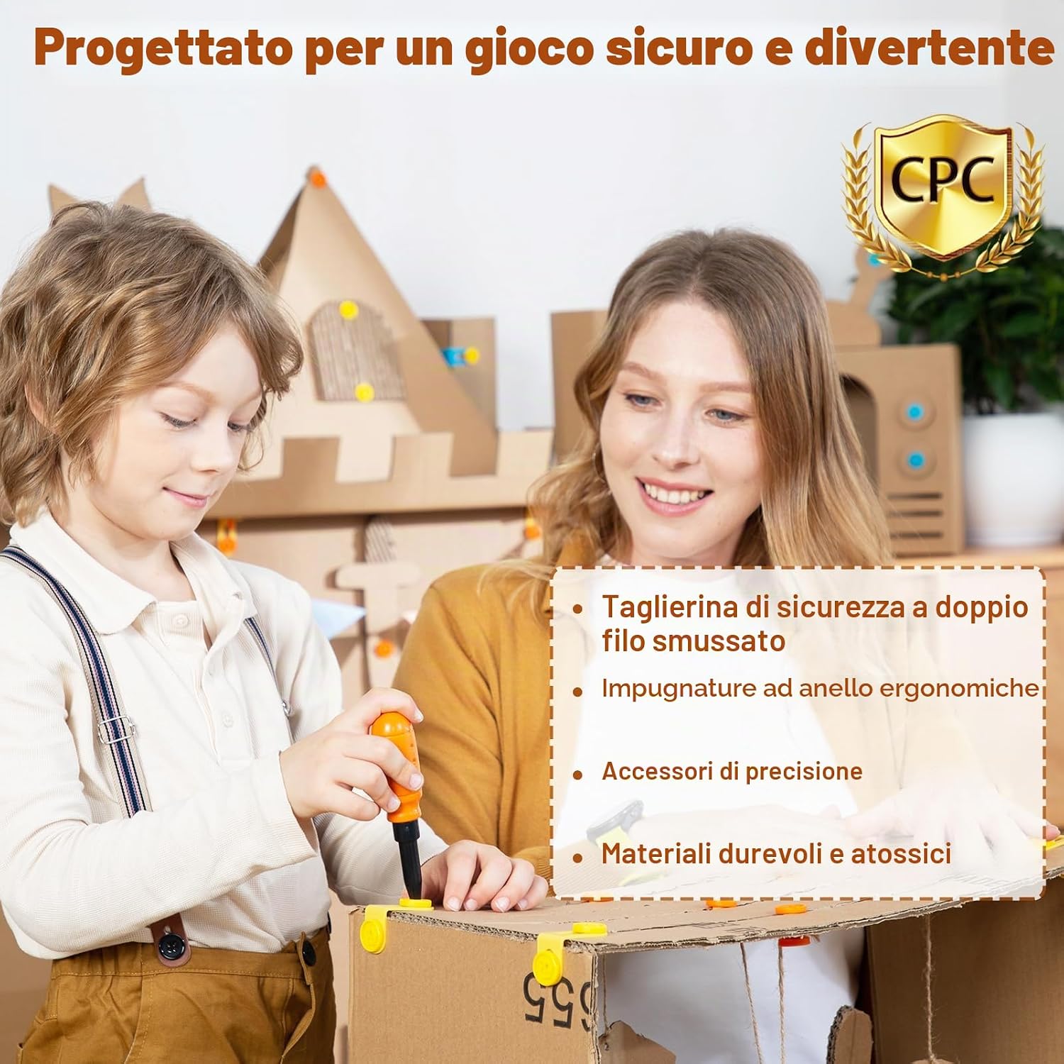 Thumbnail 6 de ZLemma Set di 401 Kit di Costruzione per Bambini con anello di sicurezza ZLEMMA – Fai-da-te sicuro e creativo