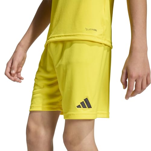 Detalle 2 de adidas Unisex Kids Entrada26 Shorts – Team Yellow/Black (7-8 Years)