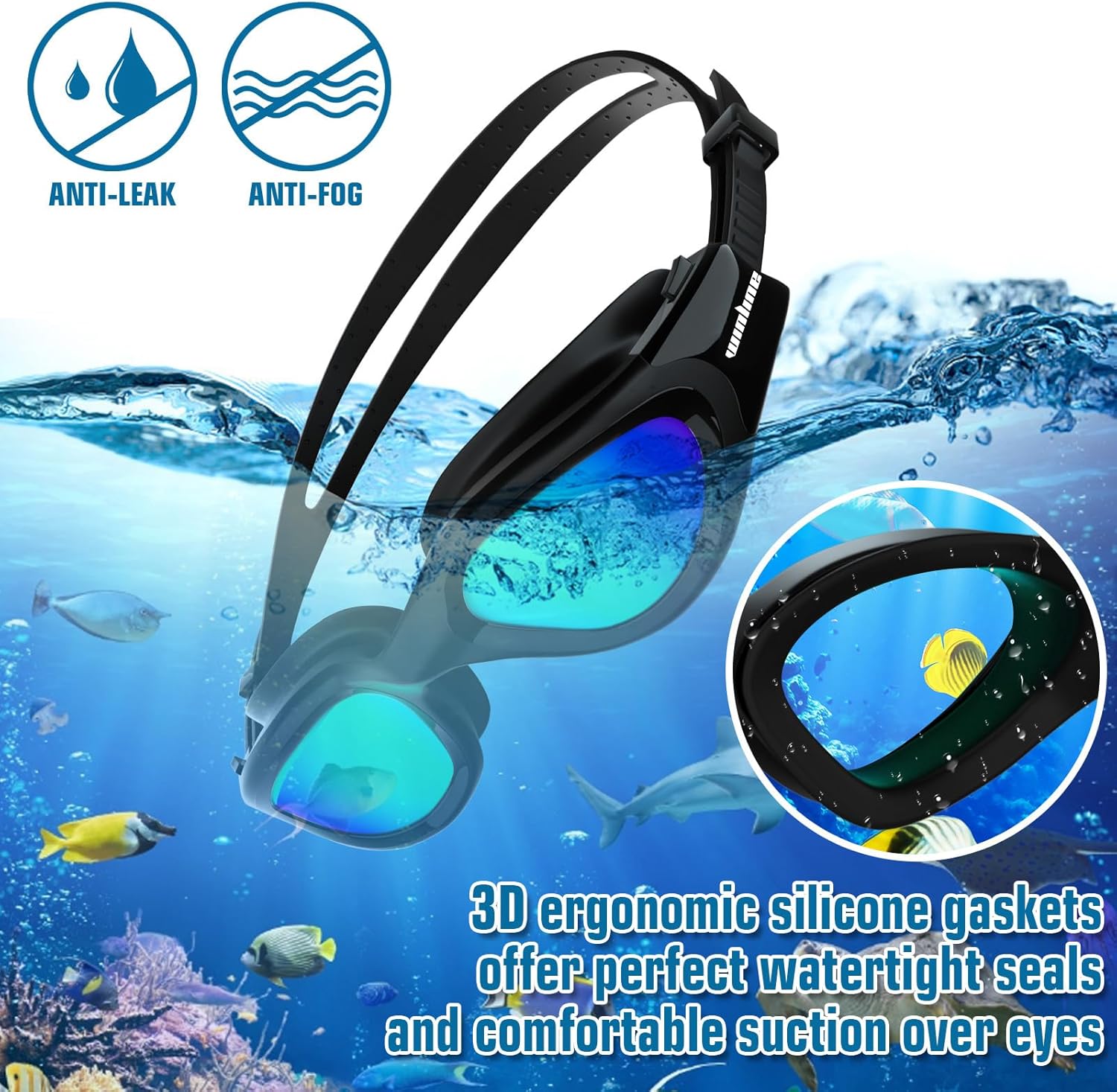 Thumbnail 4 de Winline Open Water Goggles