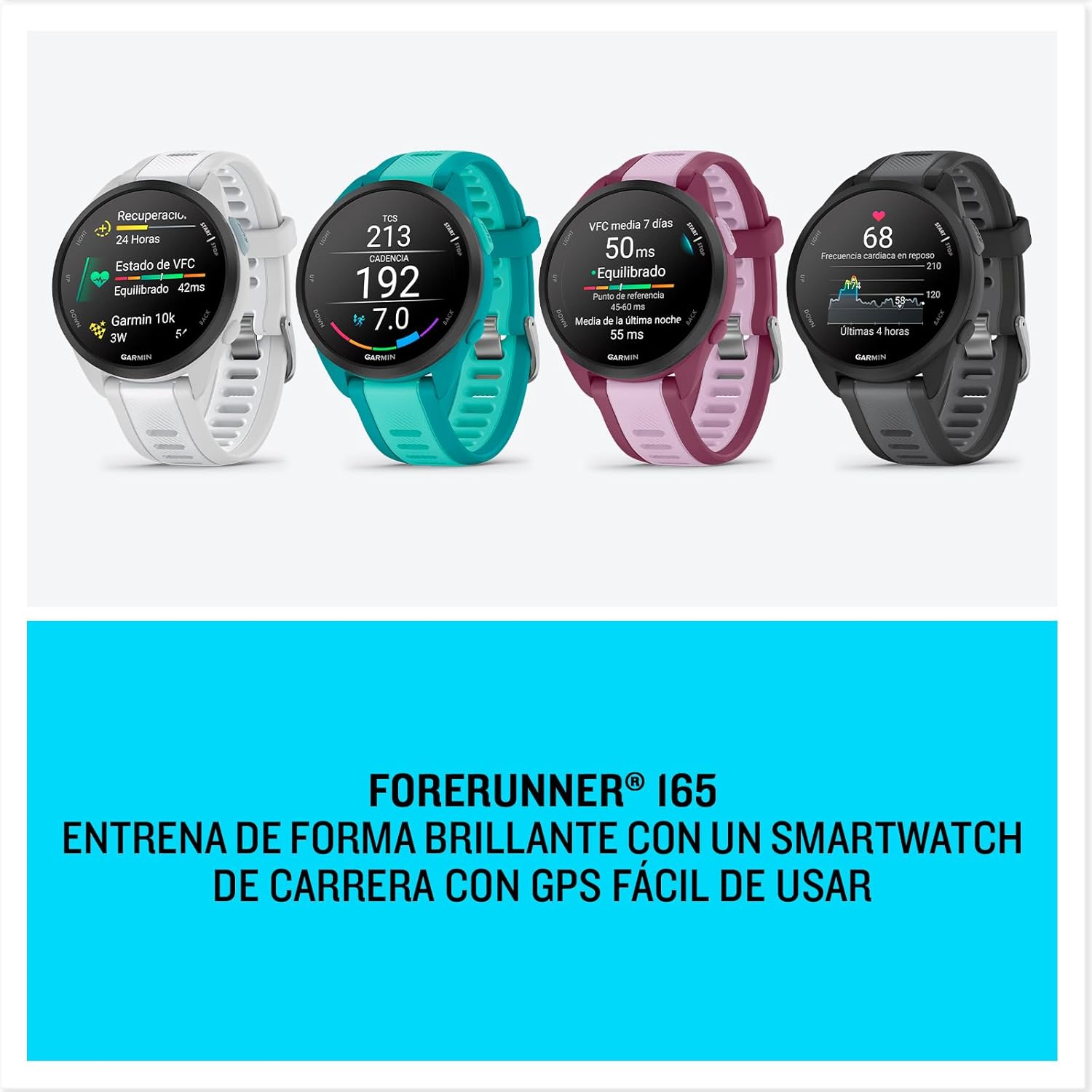 Thumbnail 6 de Garmin Forerunner 165 Music ⌚ Reloj GPS para correr y música