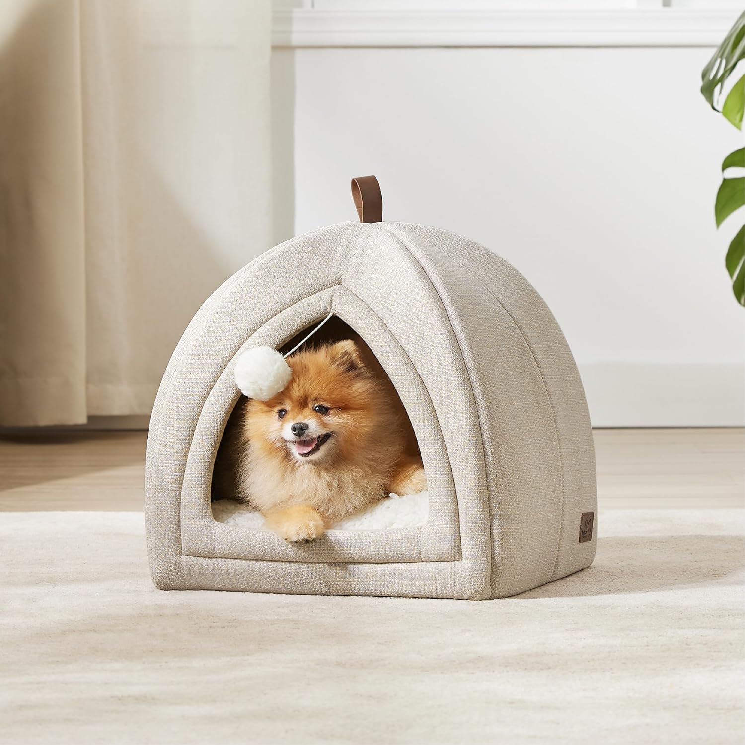 Detalle de Bedsure Cat Cave Bed Igloo 44cm
