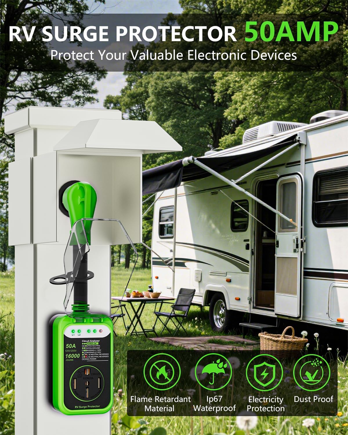 Thumbnail 6 de EPLCSE 50-Amp RV Surge Protector