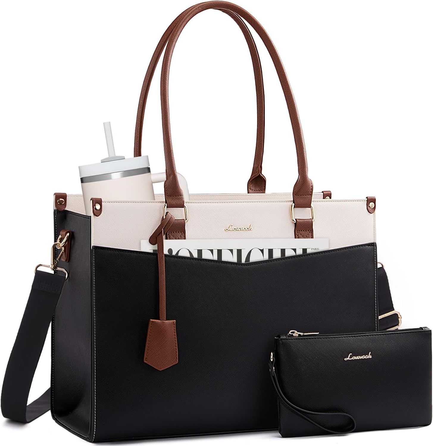 Thumbnail 6 de LOVEVOOK Laptoptasche Damen 2-in-1