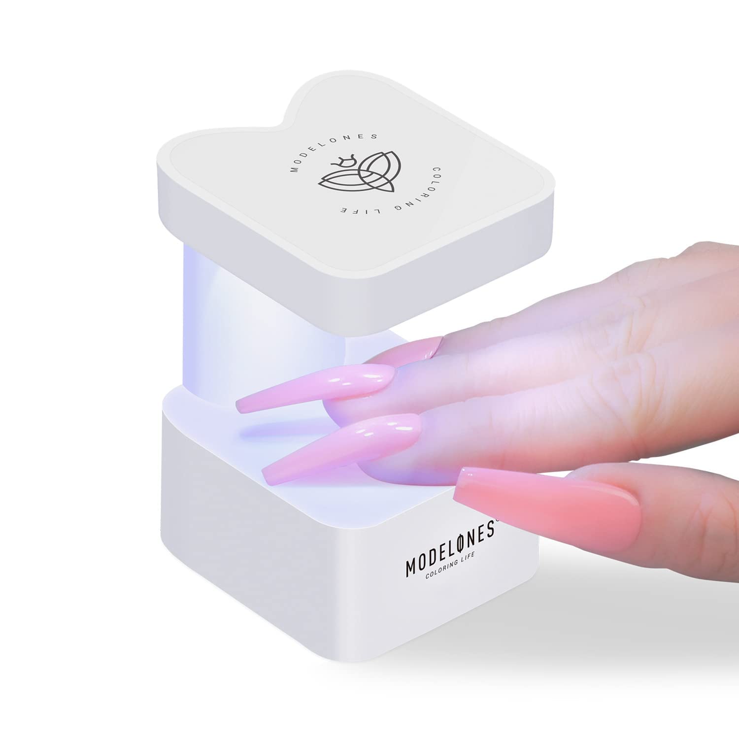 Detalle de Modelones Mini UV Lampe 90s für Nägel