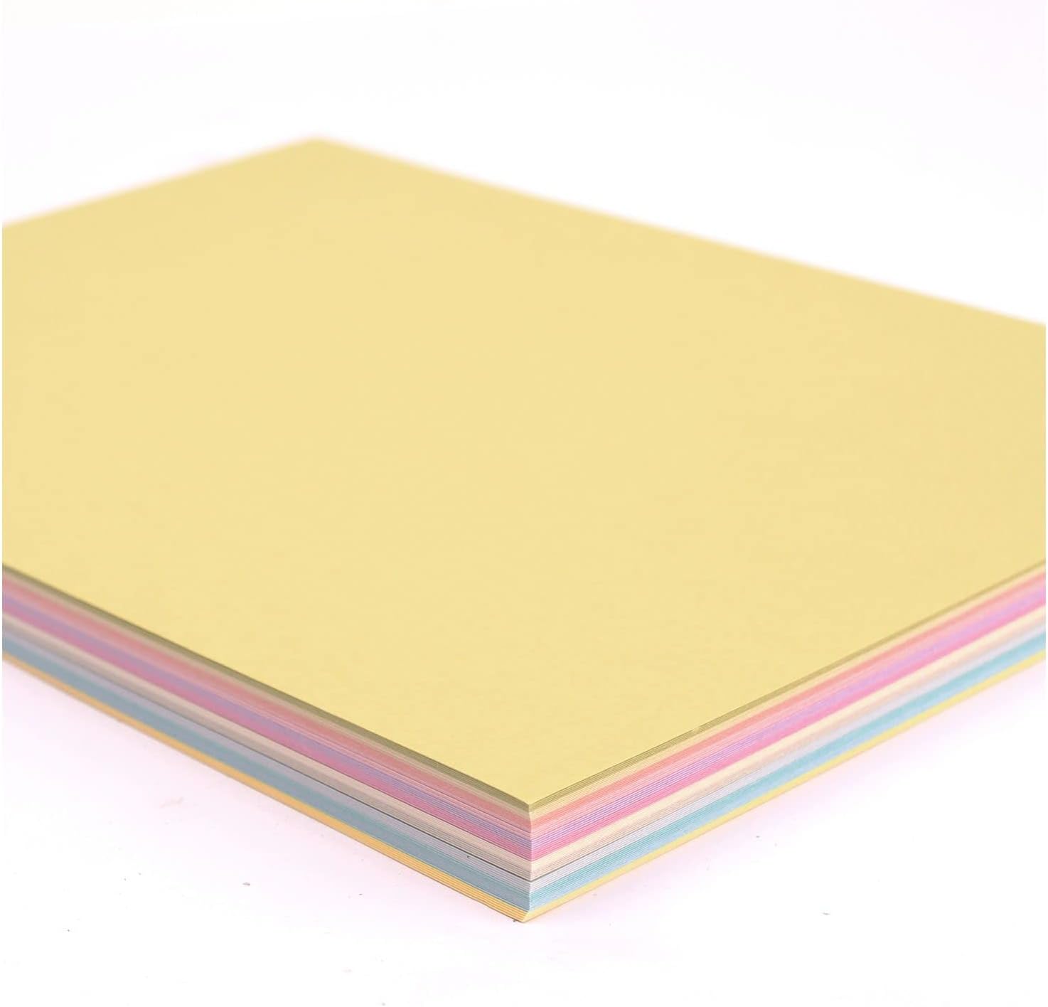 Detalle de Florence Papier Cartonné Lisse A4 Pastel – 216 g/m², kit 12 couleurs (12 × 5 feuilles)