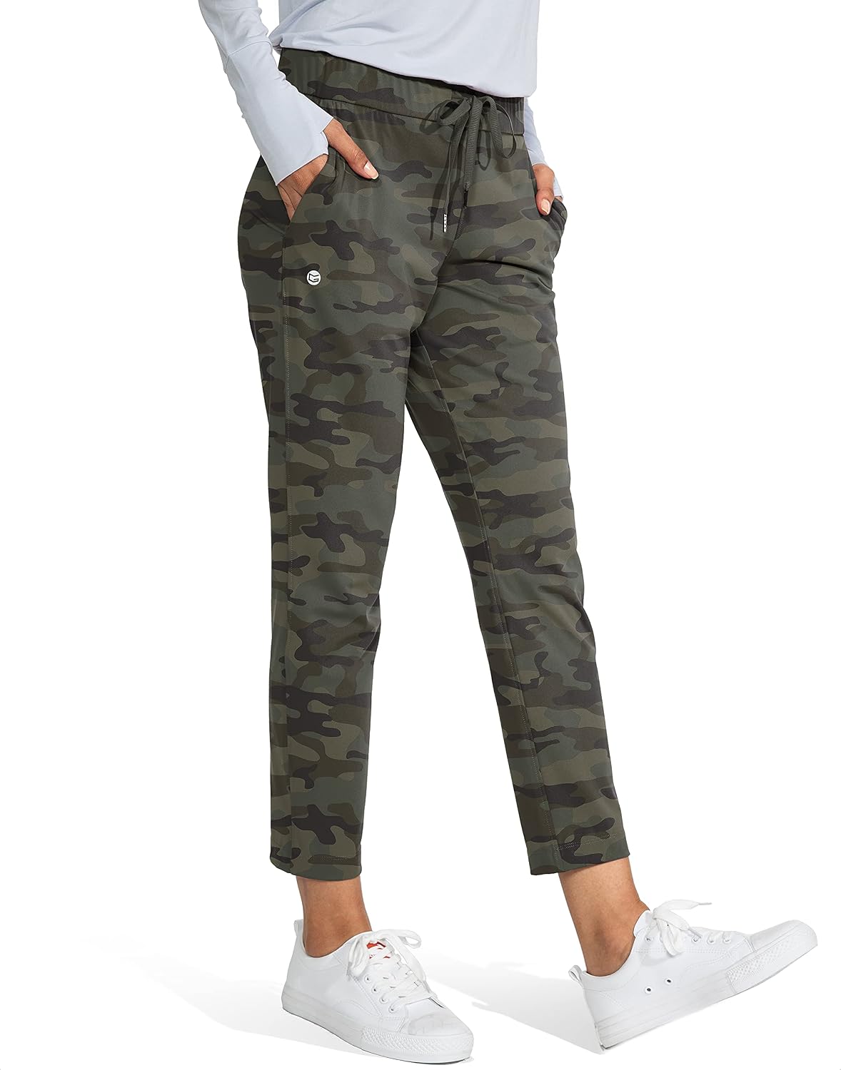 Thumbnail 2 de G Gradual Women's 7/8 Stretch Ankle Pants with Deep Pockets and Drawstring Waist