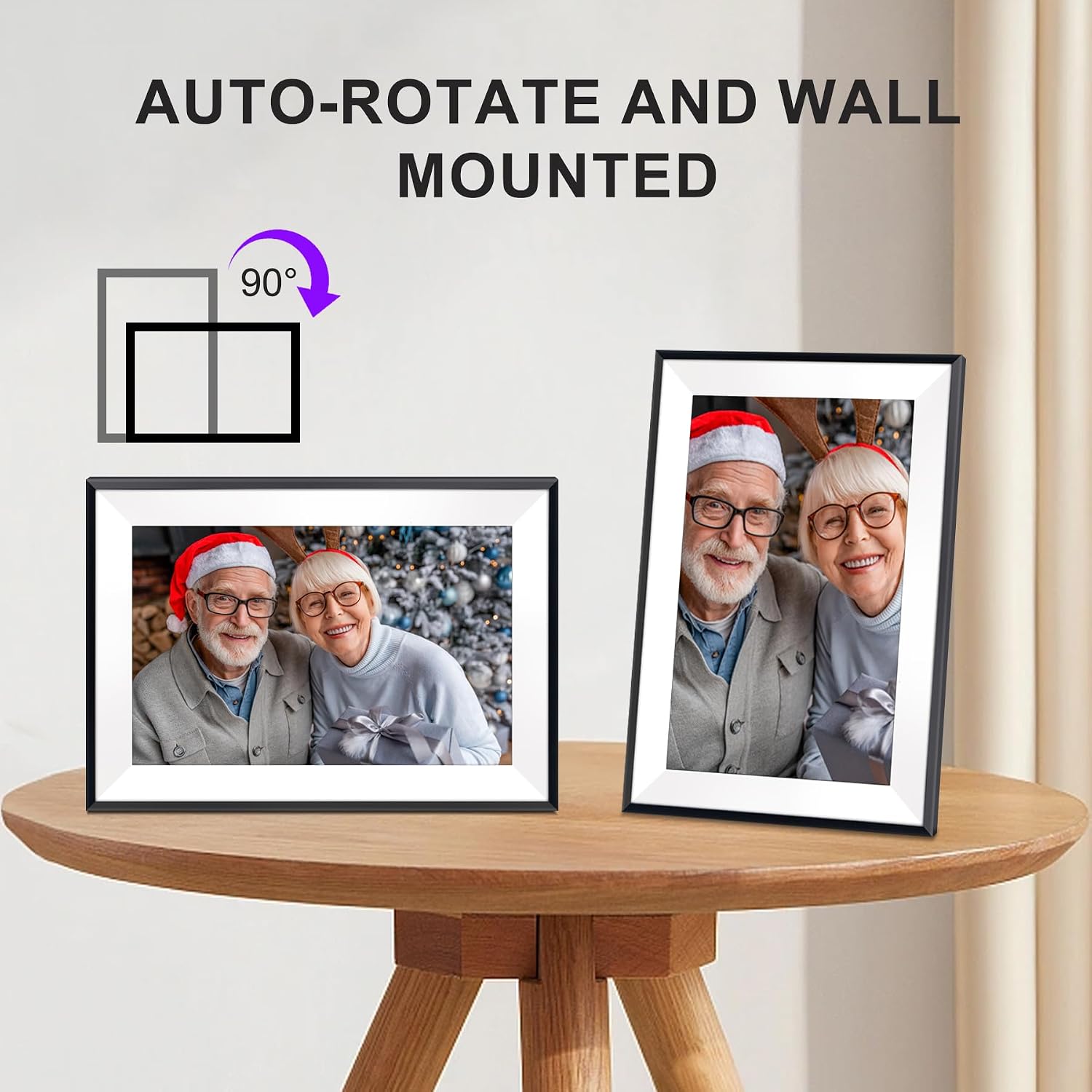 Detalle de Hesmor Frameo 10.1 Inch Digital Photo Frame 32GB