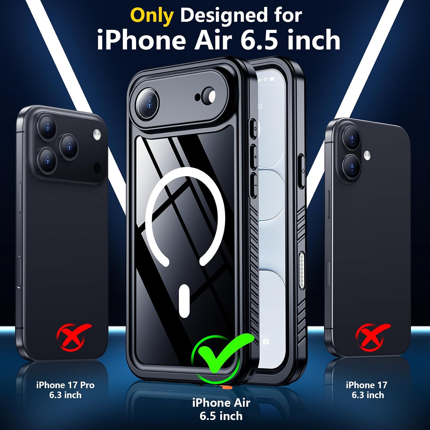 Thumbnail 1 de SPIDERCASE Magnetic iPhone 17 Air 6.5" Case