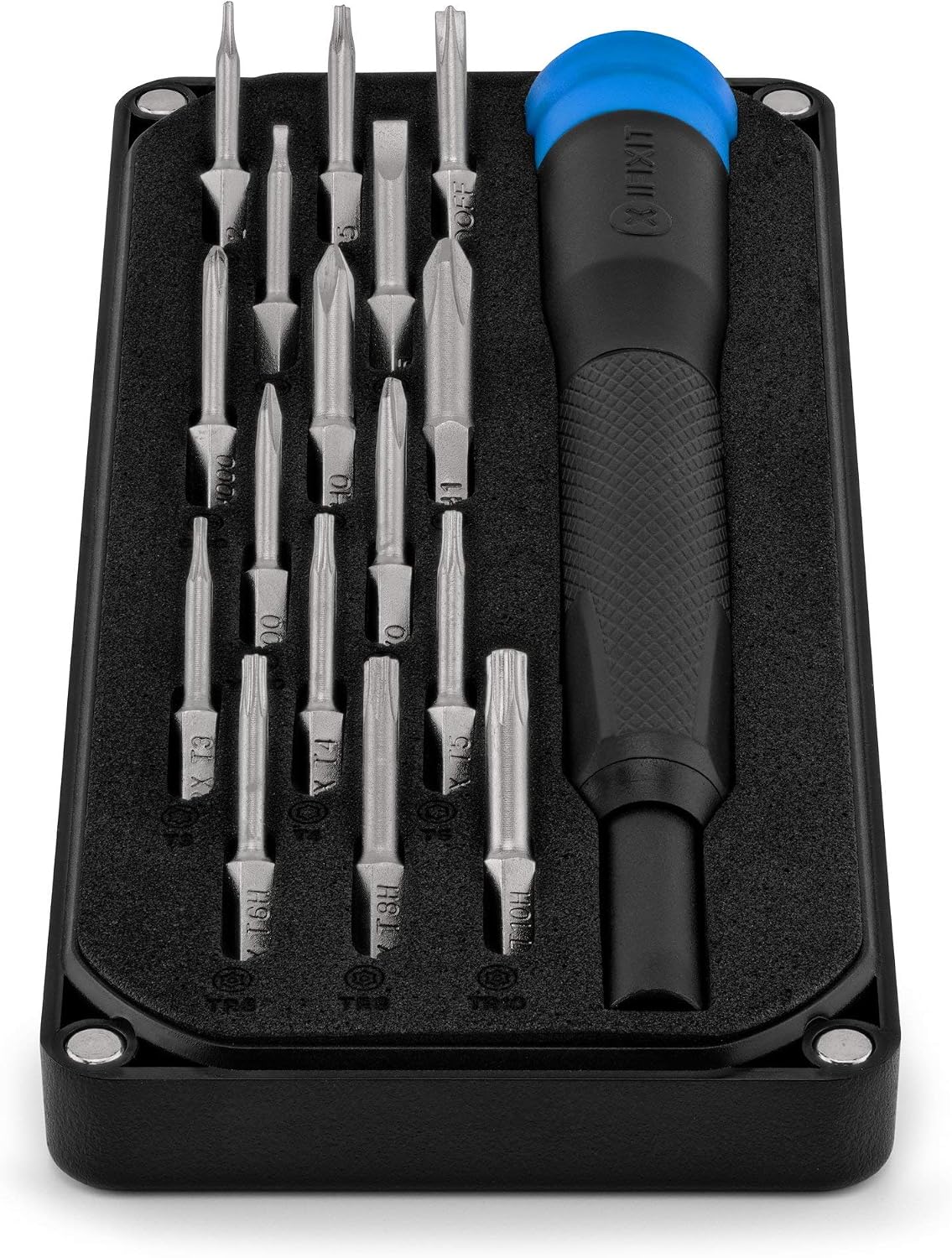 Detalle de iFixit Minnow Driver Kit 精密ドライバーセット 4mmビット16本・磁石式ケース