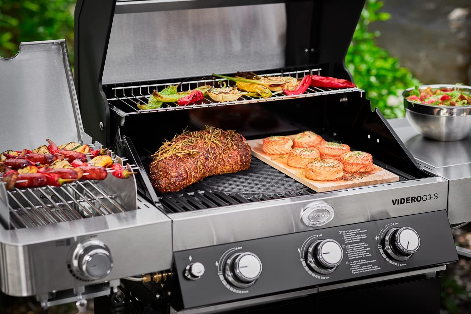 Thumbnail 1 de Rösle Tavoletta Aroma in Ontano – Set di 2 tavolette per barbecue e grill