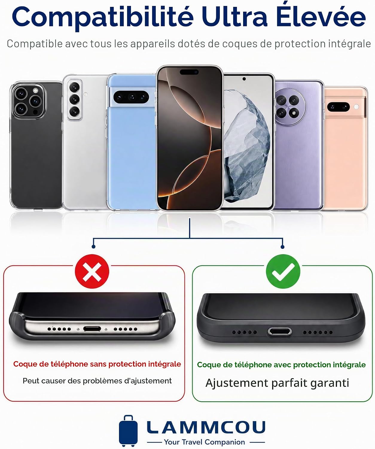 Thumbnail 4 de Patch Attache Téléphone Rotatif 360° en Métal Ultra Fin – Lammcou, Lot de 4 (Couleurs mixtes, Triangle)