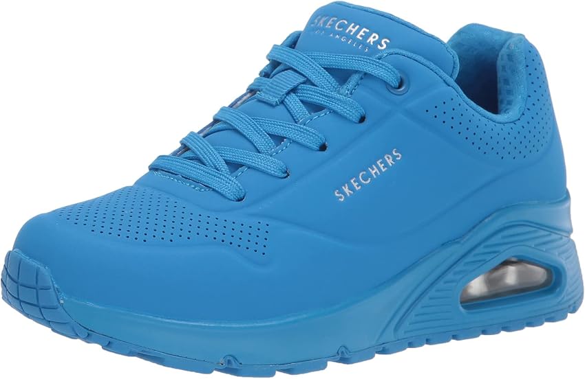 Detalle de Skechers Uno Night Shades, Zapatillas Mujer Azul