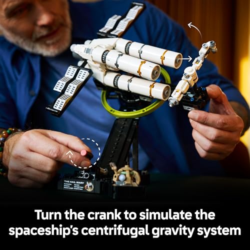 Detalle de LEGO Icons Project Hail Mary – Miniature Spaceship Model Kit for Adults (11389)