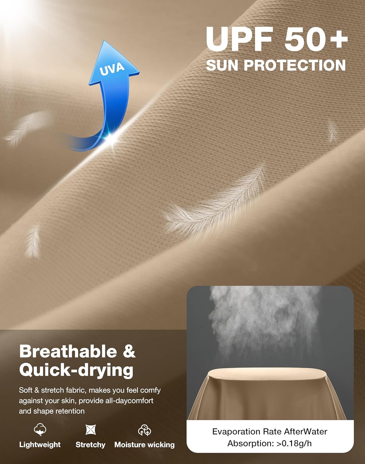 Detalle de Sun Protection Swim Shirt UPF 50+