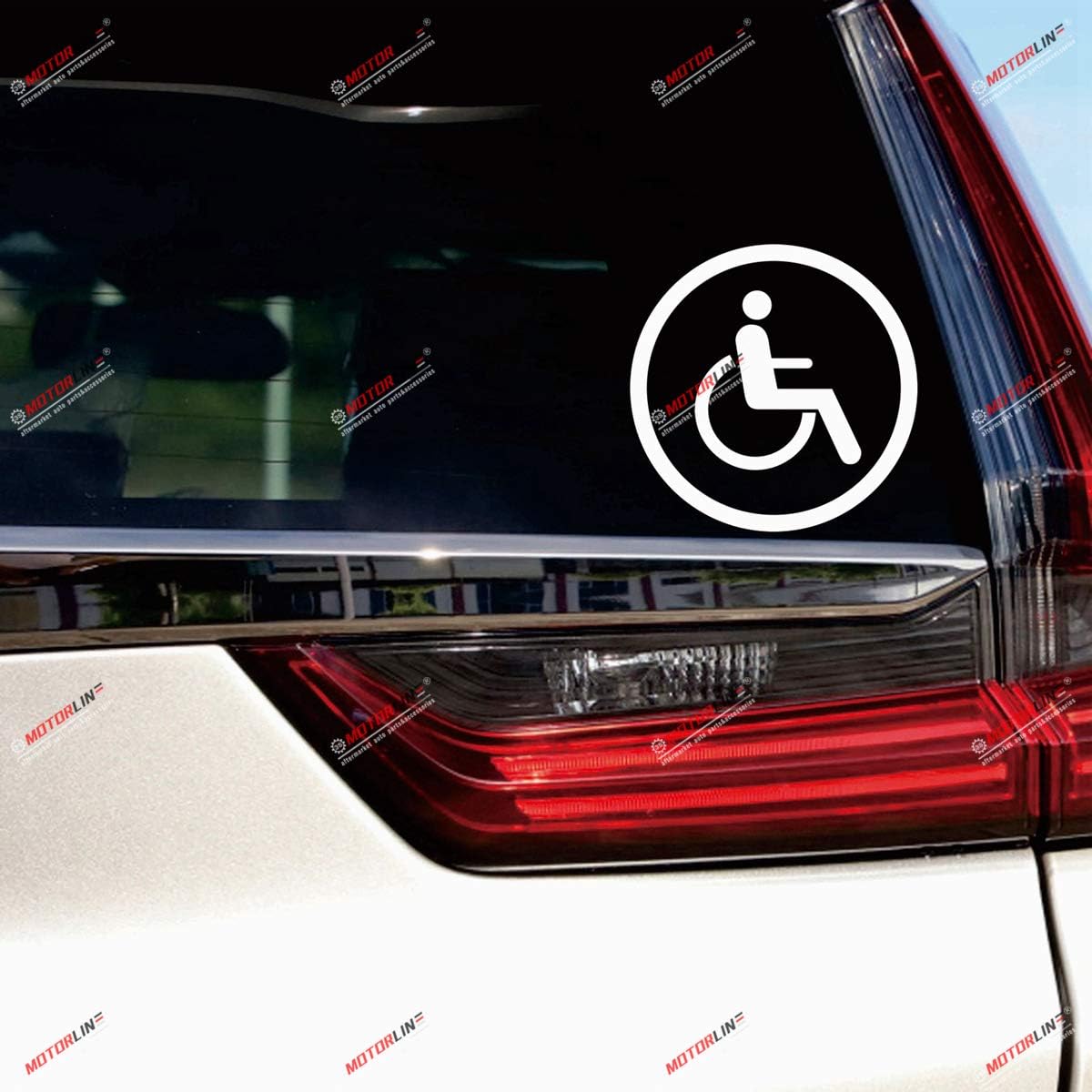 Thumbnail 1 de Vinyl car sticker, 2-pack