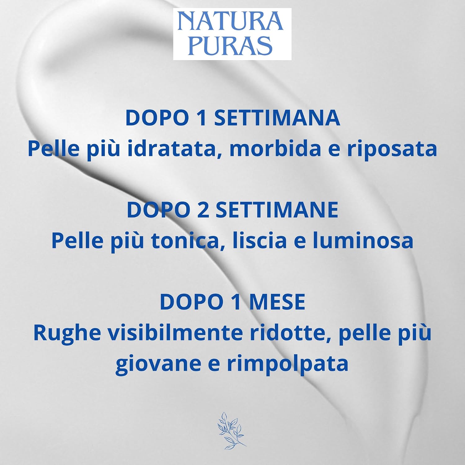 Detalle 2 de Crema Viso Antirughe NaturaPuras Effetto Filler e Lifting – 50 ml