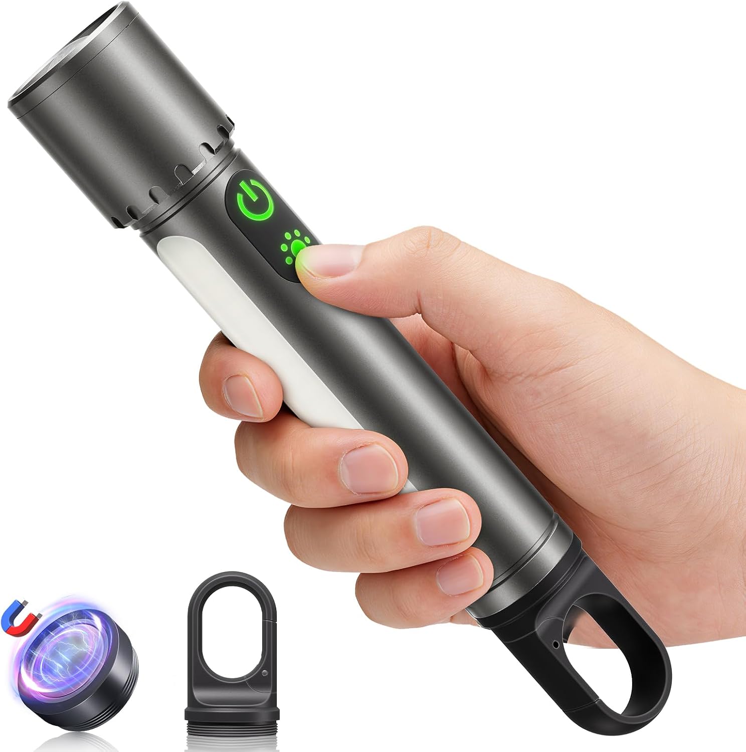 Detalle de ET Rechargeable Torch LED 1000000LM