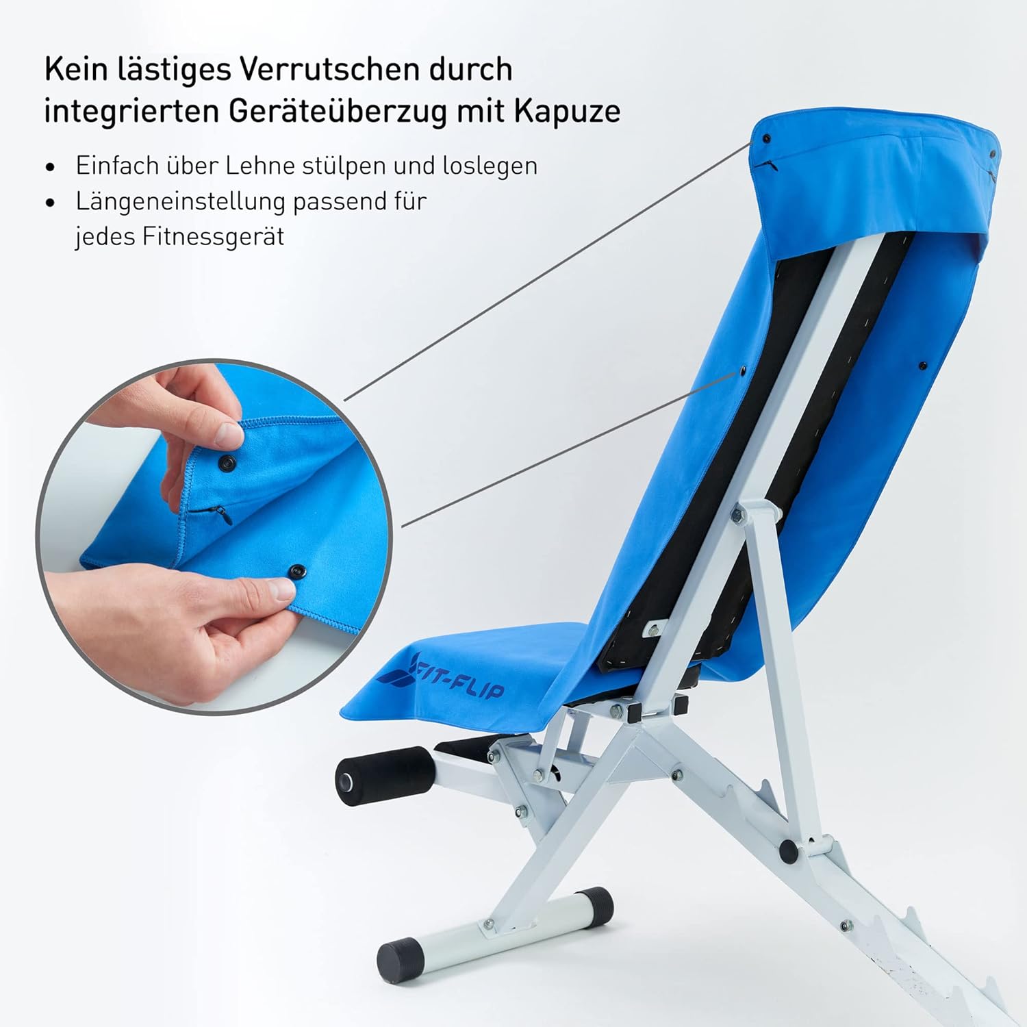 Detalle de Fit-Flip Serviette microfibre 130 x 48 cm
