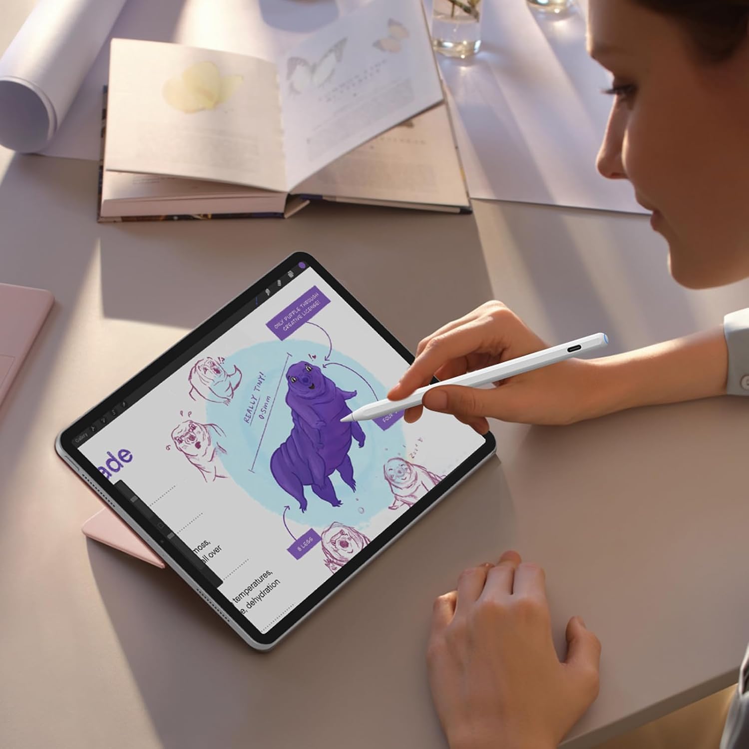 Thumbnail 6 de Stylet iPad compatible Pro, Air, Mini — Rejet de paume