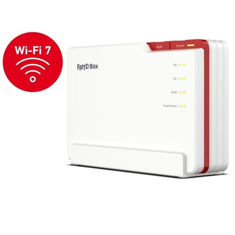 Detalle 2 de Router Fritz Box 5690 Pro: velocidad Wi‑Fi 7Tri‑Banda y conectividad fiable para redes congestionadas