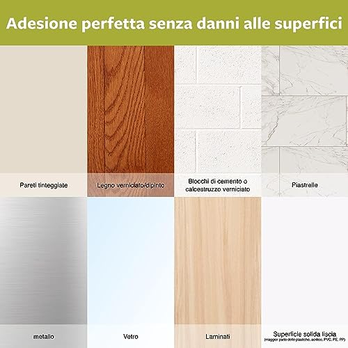 Thumbnail 6 de Command Strisce Appendiquadri Extralarge XL, 10 Paia (20 Strisce) – Per Quadri Pesanti e Oggetti Osservabili