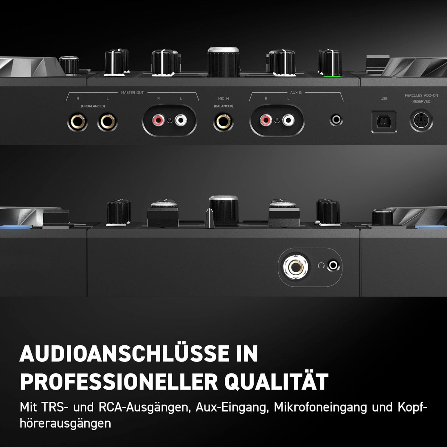 Thumbnail 3 de Hercules DJControl Inpulse 500 – 2-Deck DJ-USB-Controller für Serato DJ Lite und DJUCED