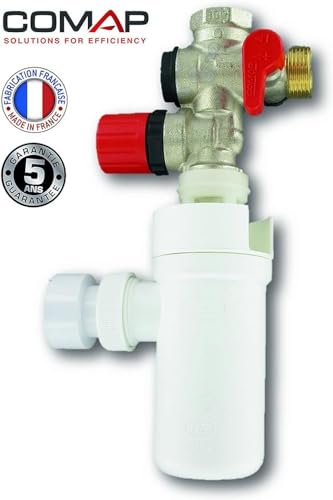 Thumbnail 2 de COMAP Groupe de sécurité 889 3/4" (20x27) droit NF avec siphon d'évacuation