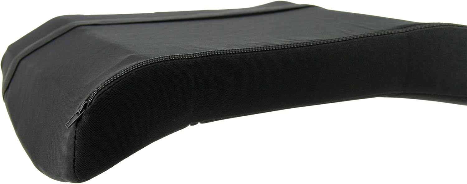 Thumbnail 6 de Kiné Travel Coussin lombaire ergonomique – soutien dorsal naturel pour bureau et voyage (Noir, 36x27x6 cm)