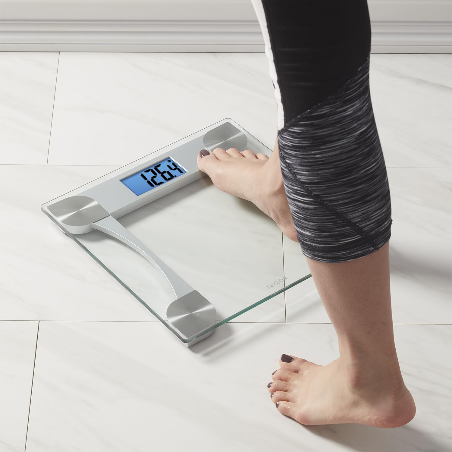 Thumbnail 6 de Taylor Digital Glass Scale 440 lb ๐